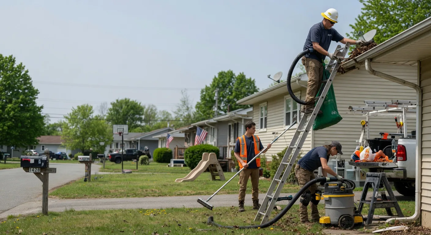 Gutter Installation in Hoyleton, IL near me